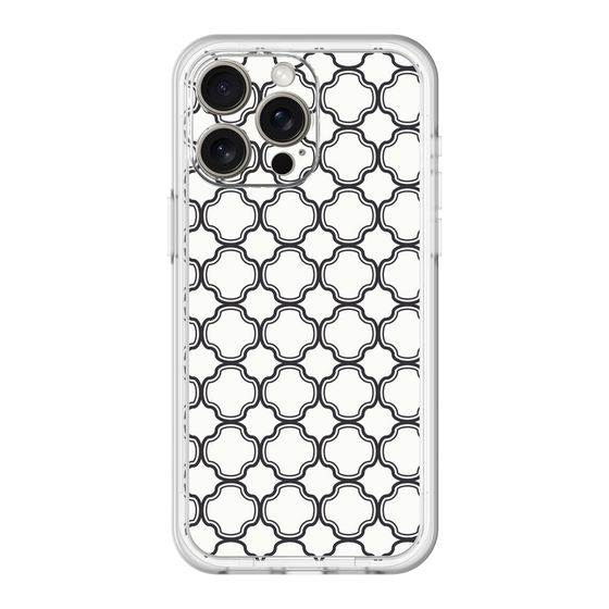 スリムプロテクションプレミアムケース［ Moroccan3 - Black ］