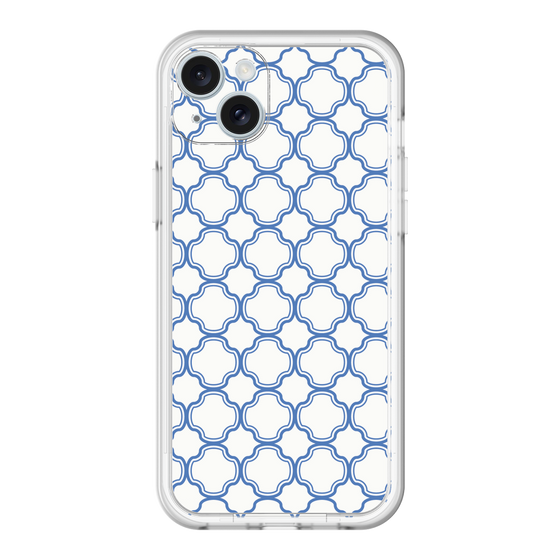 スリムプロテクションプレミアムケース［ Moroccan3 - Blue ］