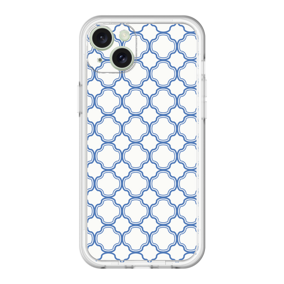 スリムプロテクションプレミアムケース［ Moroccan3 - Blue ］