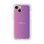 スリムプロテクションプレミアムケース［ CASEPLAY Check - Purple ］