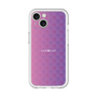 スリムプロテクションプレミアムケース［ CASEPLAY Check - Purple ］