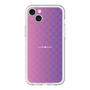 スリムプロテクションプレミアムケース［ CASEPLAY Check - Purple ］