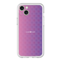 スリムプロテクションプレミアムケース［ CASEPLAY Check - Purple ］