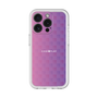 スリムプロテクションプレミアムケース［ CASEPLAY Check - Purple ］