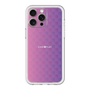 スリムプロテクションプレミアムケース［ CASEPLAY Check - Purple ］