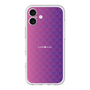 スリムプロテクションプレミアムケース［ CASEPLAY Check - Purple ］