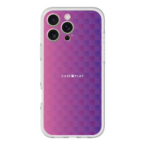 分離ケース［ CASEPLAY Check - Purple ］