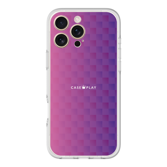 分離ケース［ CASEPLAY Check - Purple ］