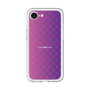 スリムプロテクションプレミアムケース［ CASEPLAY Check - Purple ］
