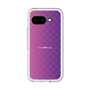 スリムプロテクションプレミアムケース［ CASEPLAY Check - Purple ］
