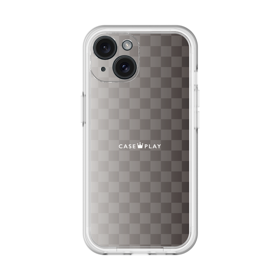 スリムプロテクションプレミアムケース［ CASEPLAY Check - Black ］