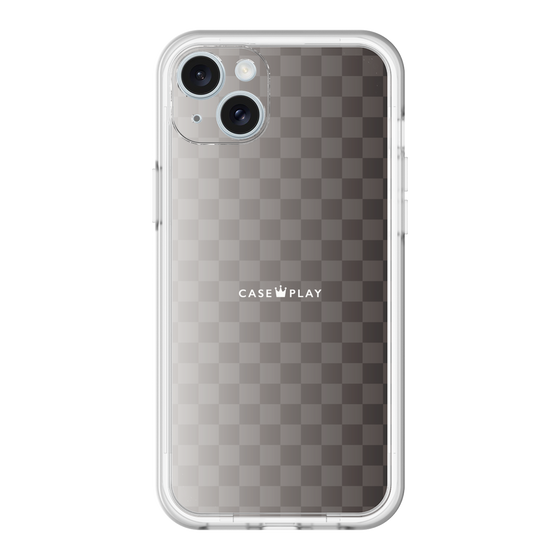 スリムプロテクションプレミアムケース［ CASEPLAY Check - Black ］