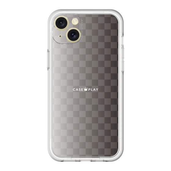 スリムプロテクションプレミアムケース［ CASEPLAY Check - Black ］