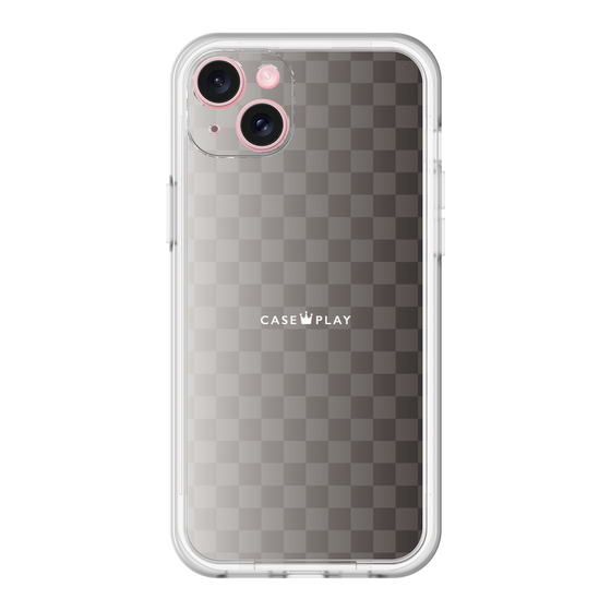 スリムプロテクションプレミアムケース［ CASEPLAY Check - Black ］