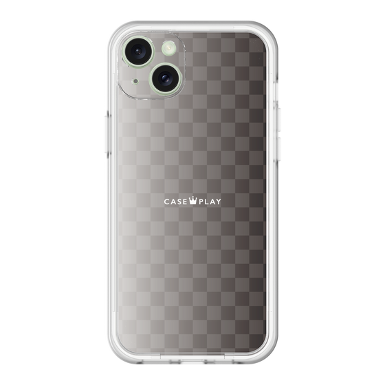 スリムプロテクションプレミアムケース［ CASEPLAY Check - Black ］