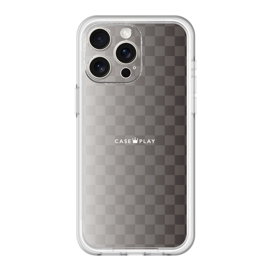 スリムプロテクションプレミアムケース［ CASEPLAY Check - Black ］