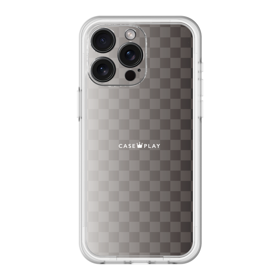 スリムプロテクションプレミアムケース［ CASEPLAY Check - Black ］