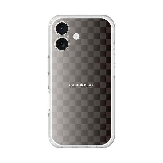 スリムプロテクションプレミアムケース［ CASEPLAY Check - Black ］