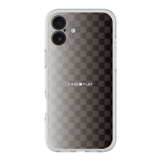 スリムプロテクションプレミアムケース［ CASEPLAY Check - Black ］