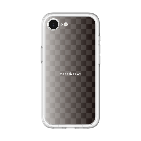 スリムプロテクションプレミアムケース［ CASEPLAY Check - Black ］