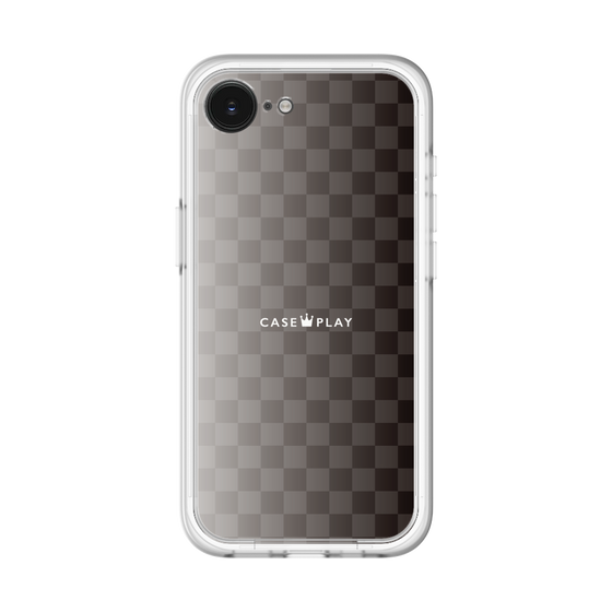 スリムプロテクションプレミアムケース［ CASEPLAY Check - Black ］