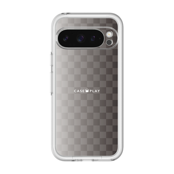 スリムプロテクションプレミアムケース［ CASEPLAY Check - Black ］