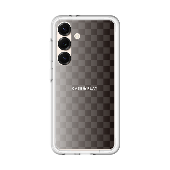 スリムプロテクションプレミアムケース［ CASEPLAY Check - Black ］