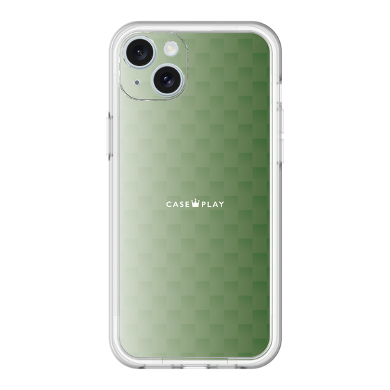 スリムプロテクションプレミアムケース［ CASEPLAY Check - Green ］
