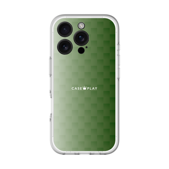 スリムプロテクションプレミアムケース［ CASEPLAY Check - Green ］