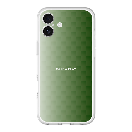 スリムプロテクションプレミアムケース［ CASEPLAY Check - Green ］