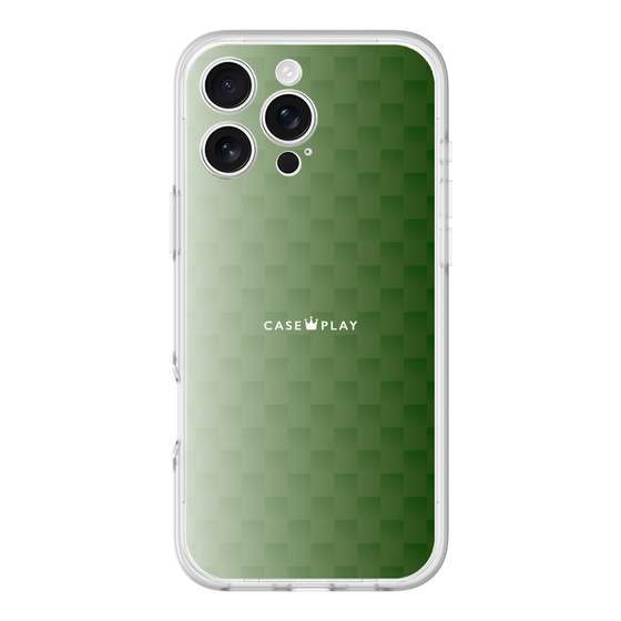 スリムプロテクションプレミアムケース［ CASEPLAY Check - Green ］