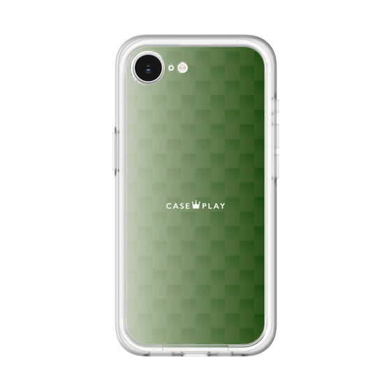 スリムプロテクションプレミアムケース［ CASEPLAY Check - Green ］
