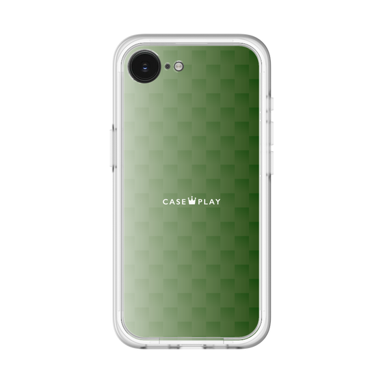 スリムプロテクションプレミアムケース［ CASEPLAY Check - Green ］