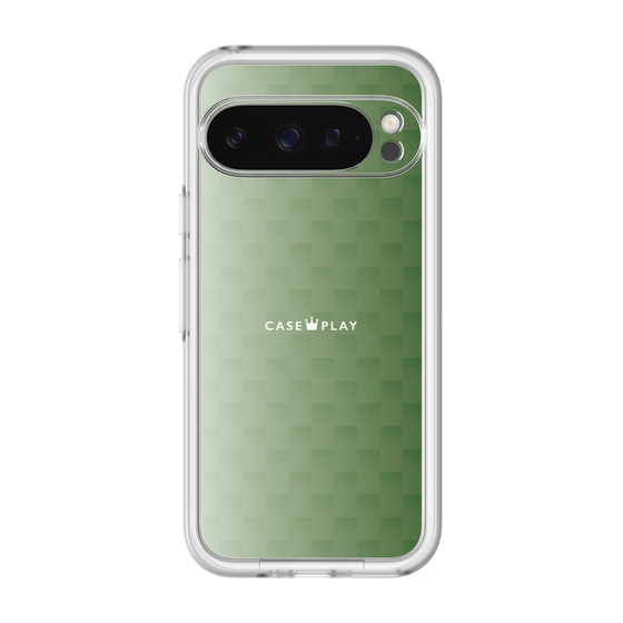 スリムプロテクションプレミアムケース［ CASEPLAY Check - Green ］