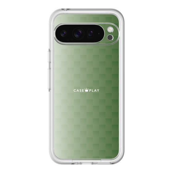 スリムプロテクションプレミアムケース［ CASEPLAY Check - Green ］