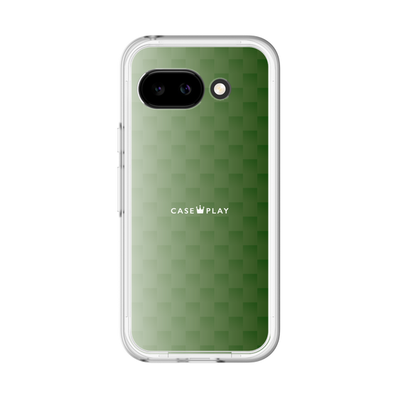 スリムプロテクションプレミアムケース［ CASEPLAY Check - Green ］