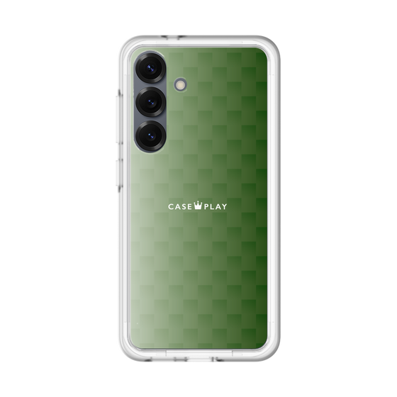 スリムプロテクションプレミアムケース［ CASEPLAY Check - Green ］