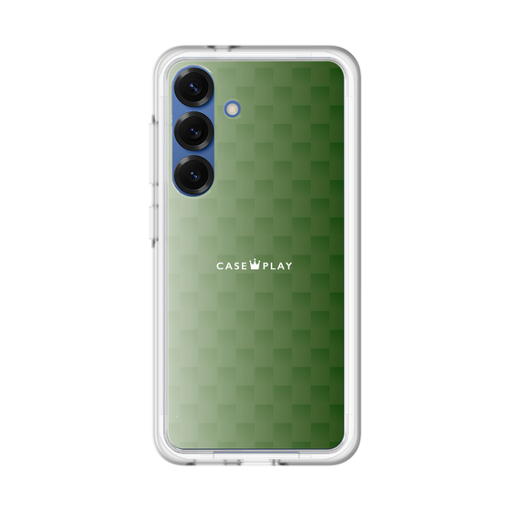 スリムプロテクションプレミアムケース［ CASEPLAY Check - Green ］