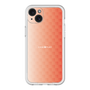 スリムプロテクションプレミアムケース［ CASEPLAY Check - Orange ］