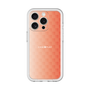 スリムプロテクションプレミアムケース［ CASEPLAY Check - Orange ］