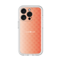 スリムプロテクションプレミアムケース［ CASEPLAY Check - Orange ］