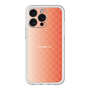 スリムプロテクションプレミアムケース［ CASEPLAY Check - Orange ］