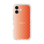 スリムプロテクションプレミアムケース［ CASEPLAY Check - Orange ］