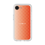 スリムプロテクションプレミアムケース［ CASEPLAY Check - Orange ］