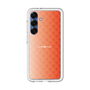 スリムプロテクションプレミアムケース［ CASEPLAY Check - Orange ］