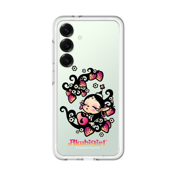 スリムプロテクションプレミアムケース［ アクビガール - ストロベリー ］
