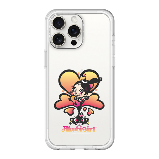 スリムプロテクションプレミアムケース［ アクビガール - ハート ］