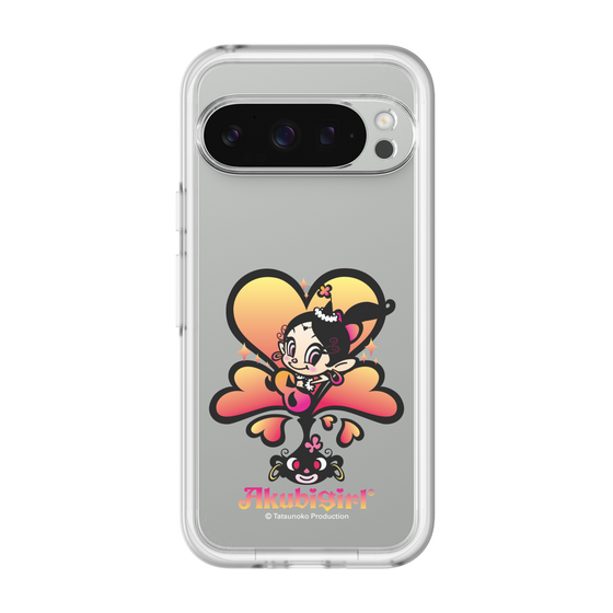 スリムプロテクションプレミアムケース［ アクビガール - ハート ］