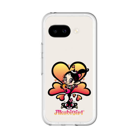 スリムプロテクションプレミアムケース［ アクビガール - ハート ］