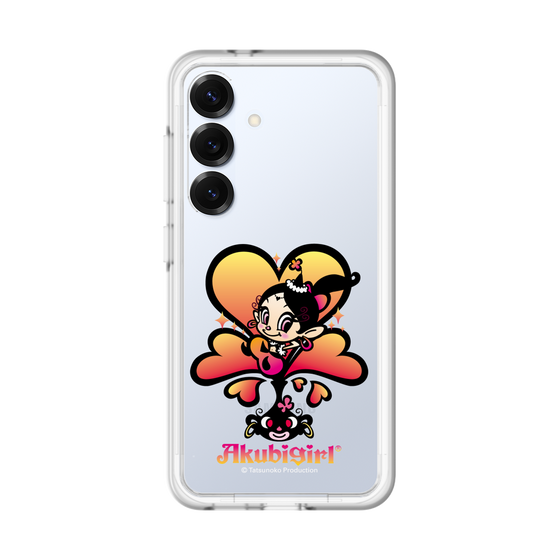 スリムプロテクションプレミアムケース［ アクビガール - ハート ］